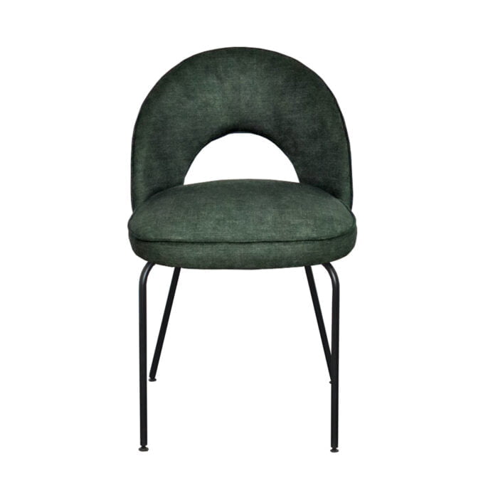 Esszimmerstuhl Dover Fabric Adore Hunter 156 Vorderansicht 1