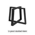 Table leg U Double Small