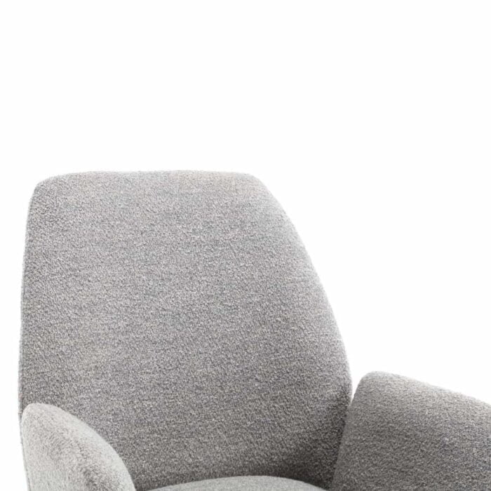 Dining roomsaDining room chair Joly - Fabric Alpine Steel 149 Detail chair Donatello Fabric Alpine Steel 149 Details