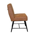 Varese dining room chair without armrests Side view