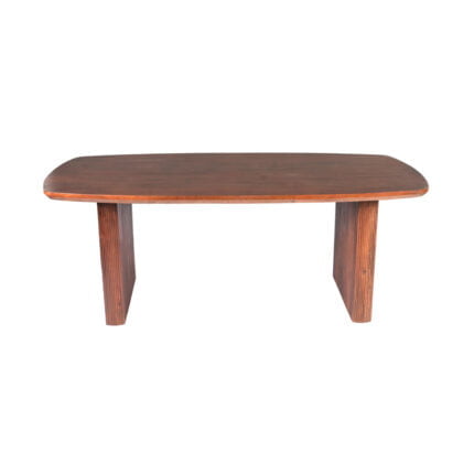 Mango Wood Danish Oval Dining Table Brown (2)