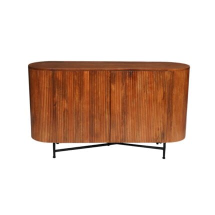 Mango Wood Sideboard 145 cm Brown (4)