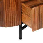 Mango wood TV cabinet 120 cm Brown (3)