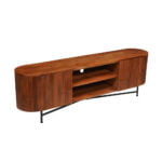 Mango wood TV cabinet 150 cm Brown (1)