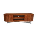 Mango wood TV cabinet 150 cm Brown (2)