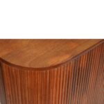 Mango wood TV furniture Details Brown