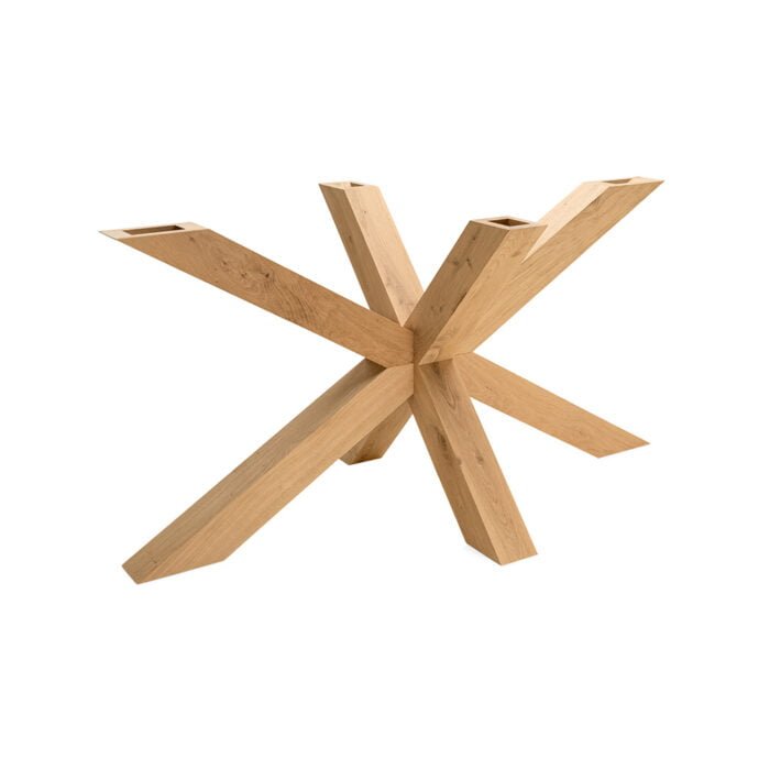 Spider Leg Large Solid Oak