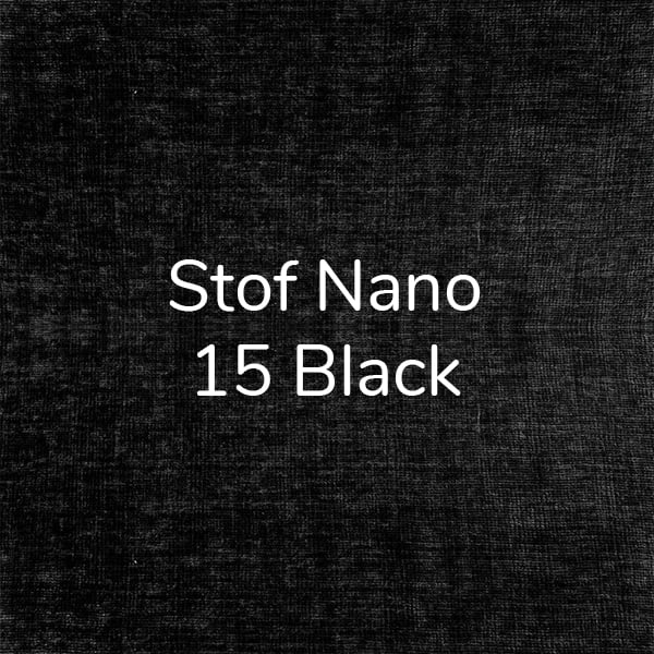 Stoff Nano 15 Schwarz